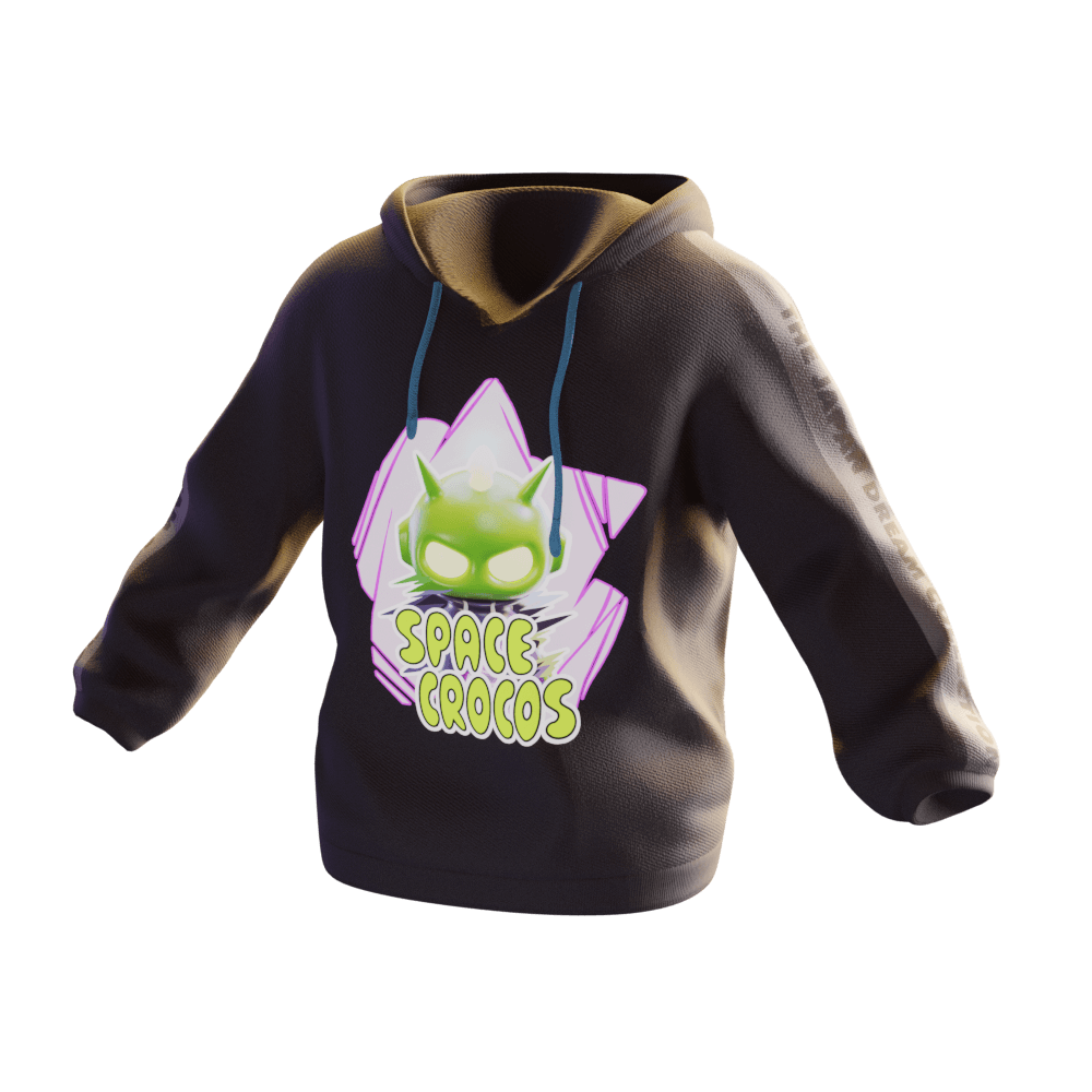 SPACE CROCOS Hoodie #544