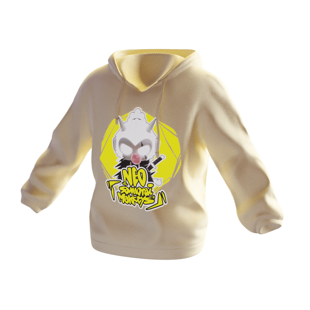 Neo Samurai Monkeys Hoodie #928