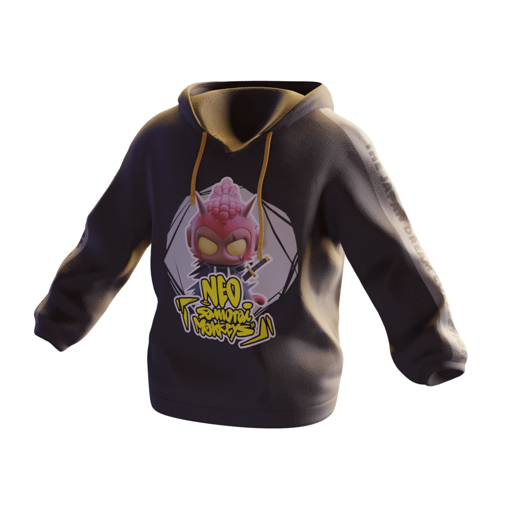 Neo Samurai Monkeys Hoodie #53