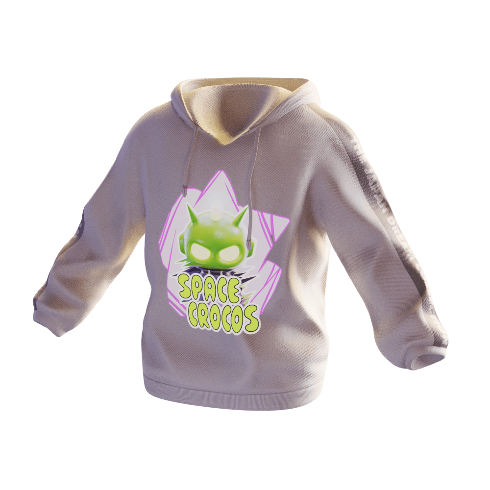 SPACE CROCOS Hoodie #921