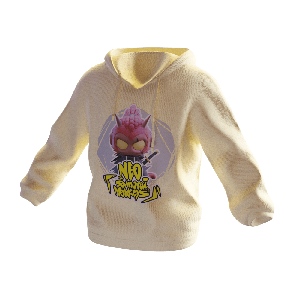 Neo Samurai Monkeys Hoodie #259